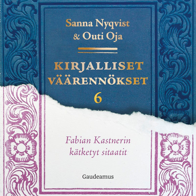 Kirjalliset väärennökset 6 – Ljudbok