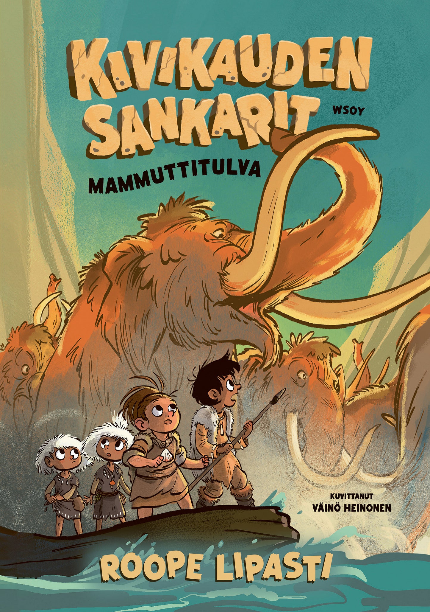 Kivikauden sankarit - Mammuttitulva – E-bok