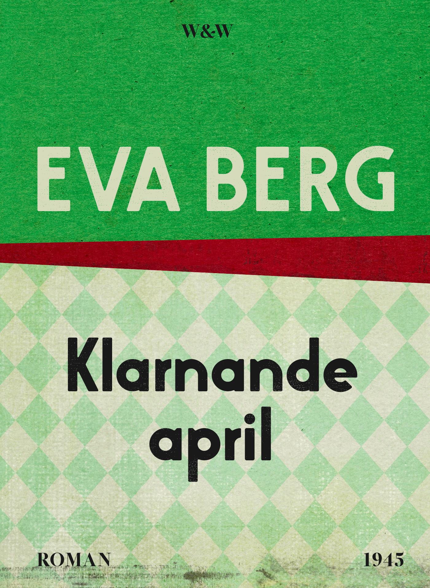 Klarnande april – E-bok