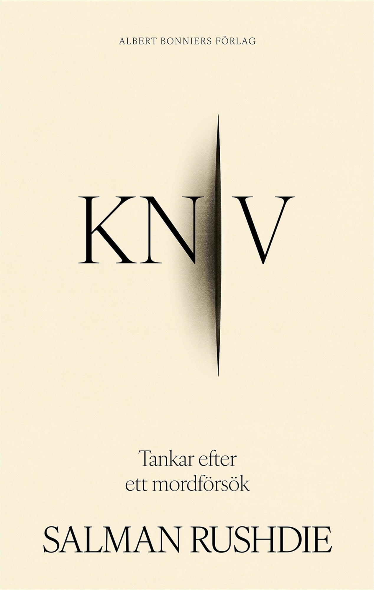 Kniv : tankar efter ett mordförsök – E-bok