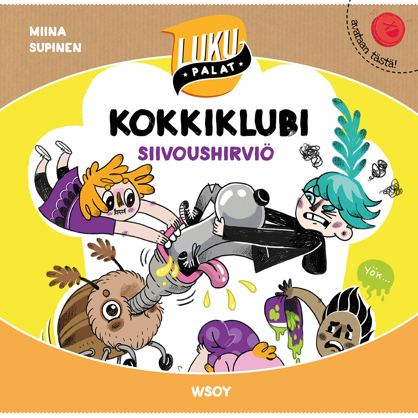 Kokkiklubi: Siivoushirviö – Ljudbok