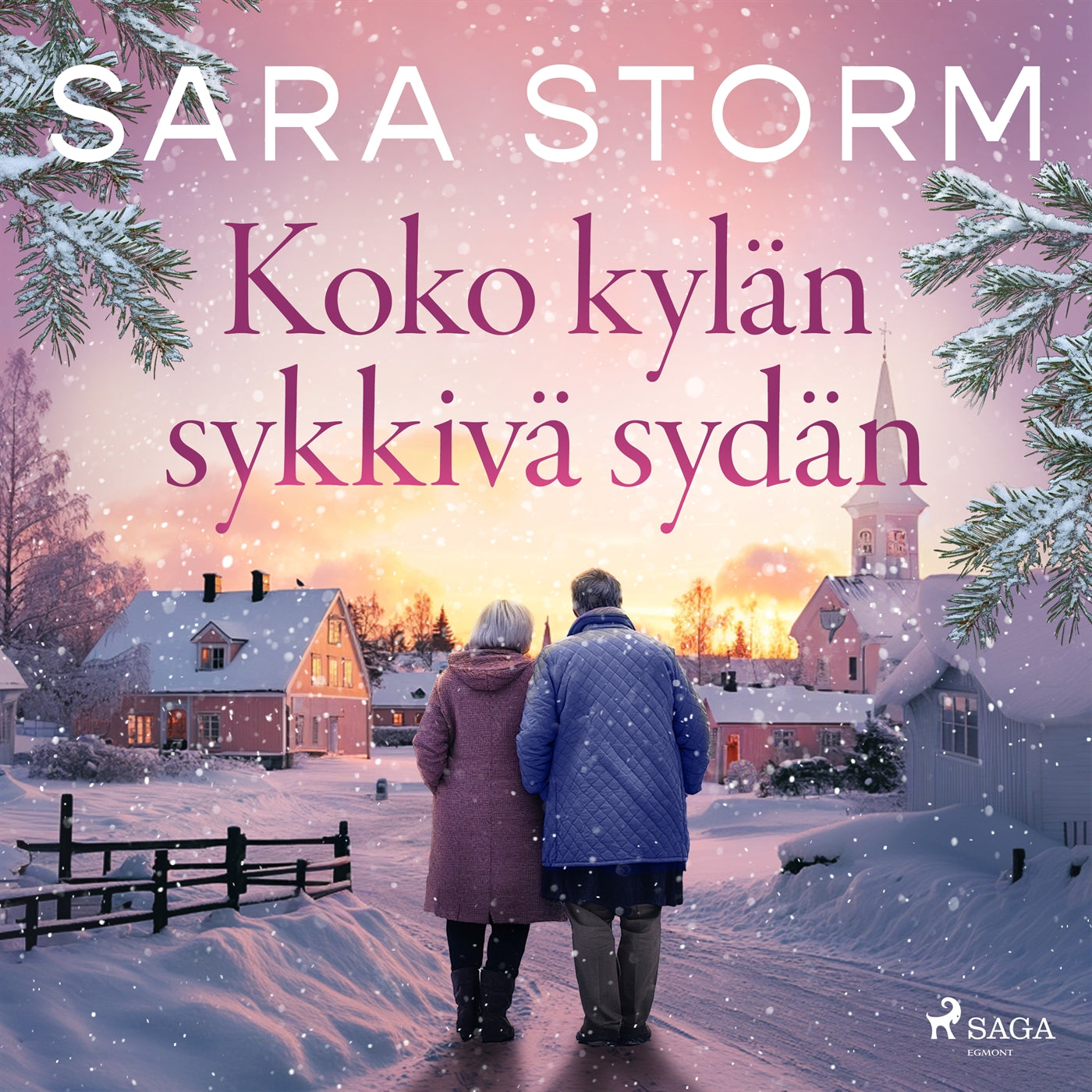 Koko kylän sykkivä sydän – Ljudbok