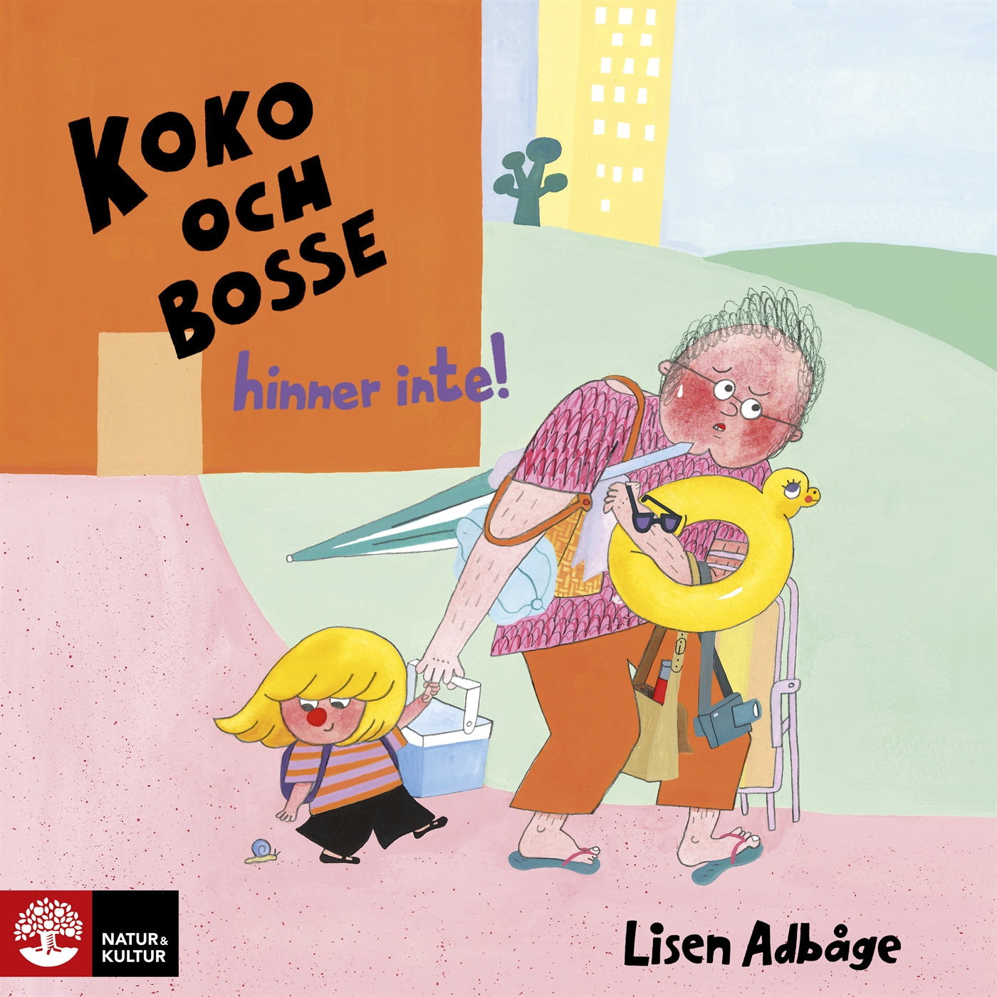 Koko och Bosse hinner inte! – Ljudbok