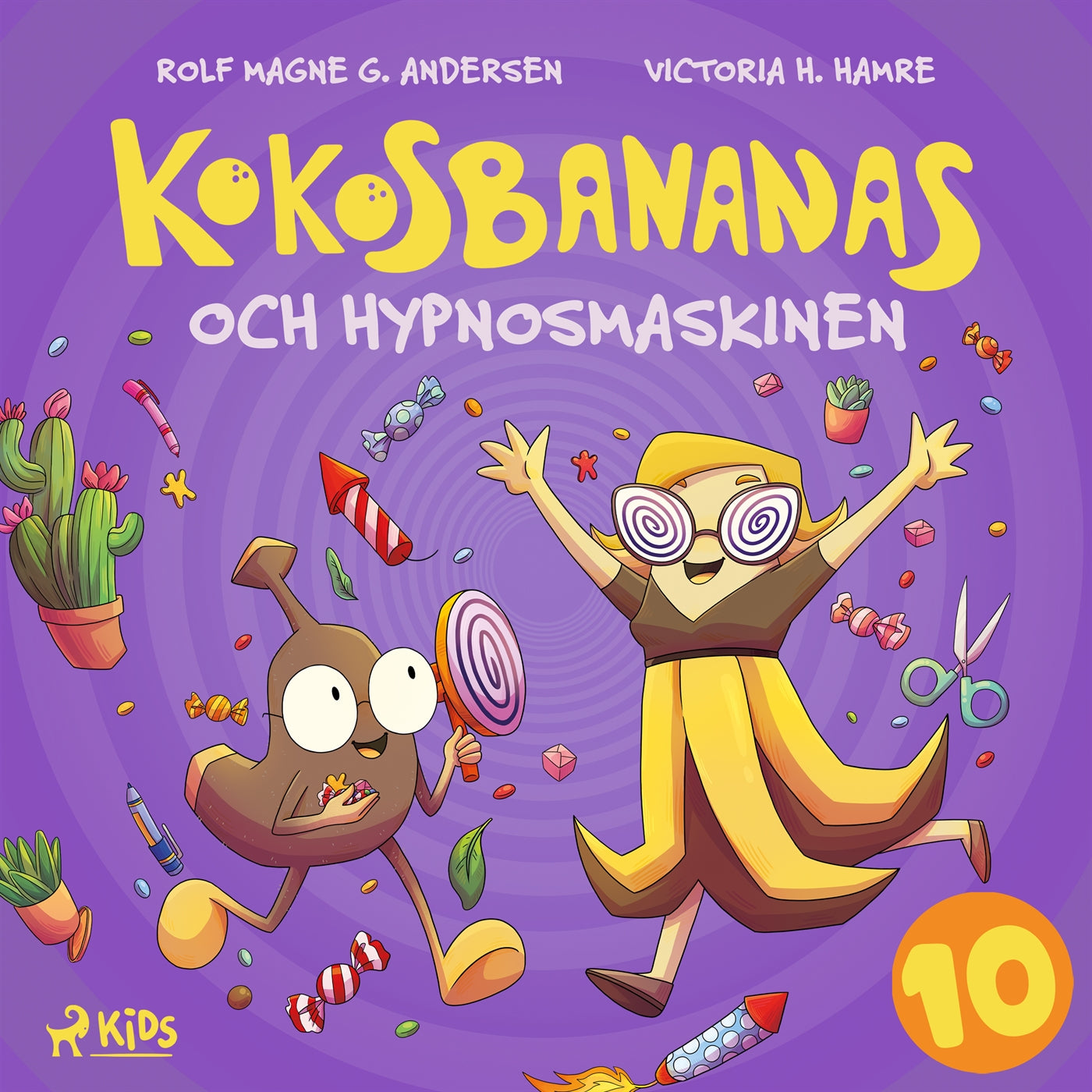 Kokosbananas och hypnosmaskinen – Ljudbok