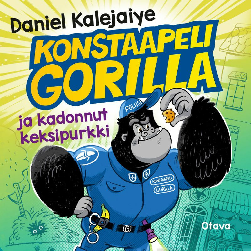 Konstaapeli Gorilla ja kadonnut keksipurkki – Ljudbok