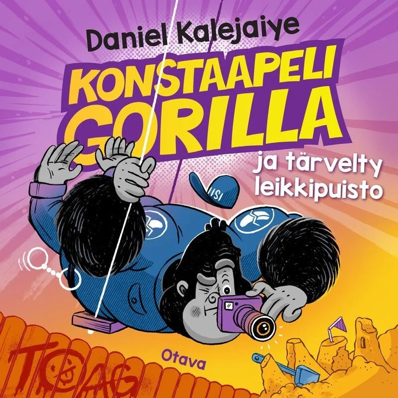 Konstaapeli Gorilla ja tärvelty leikkipuisto – Ljudbok