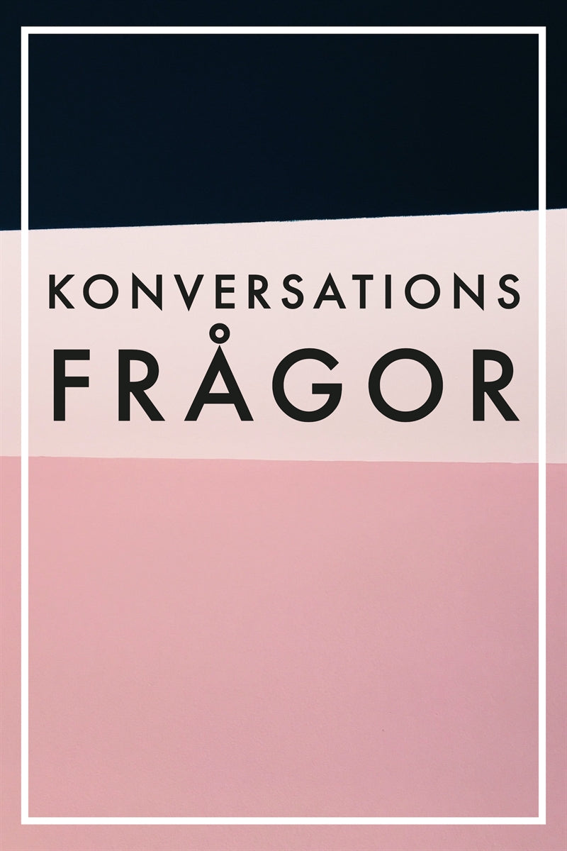 Konversationsfrågor – E-bok