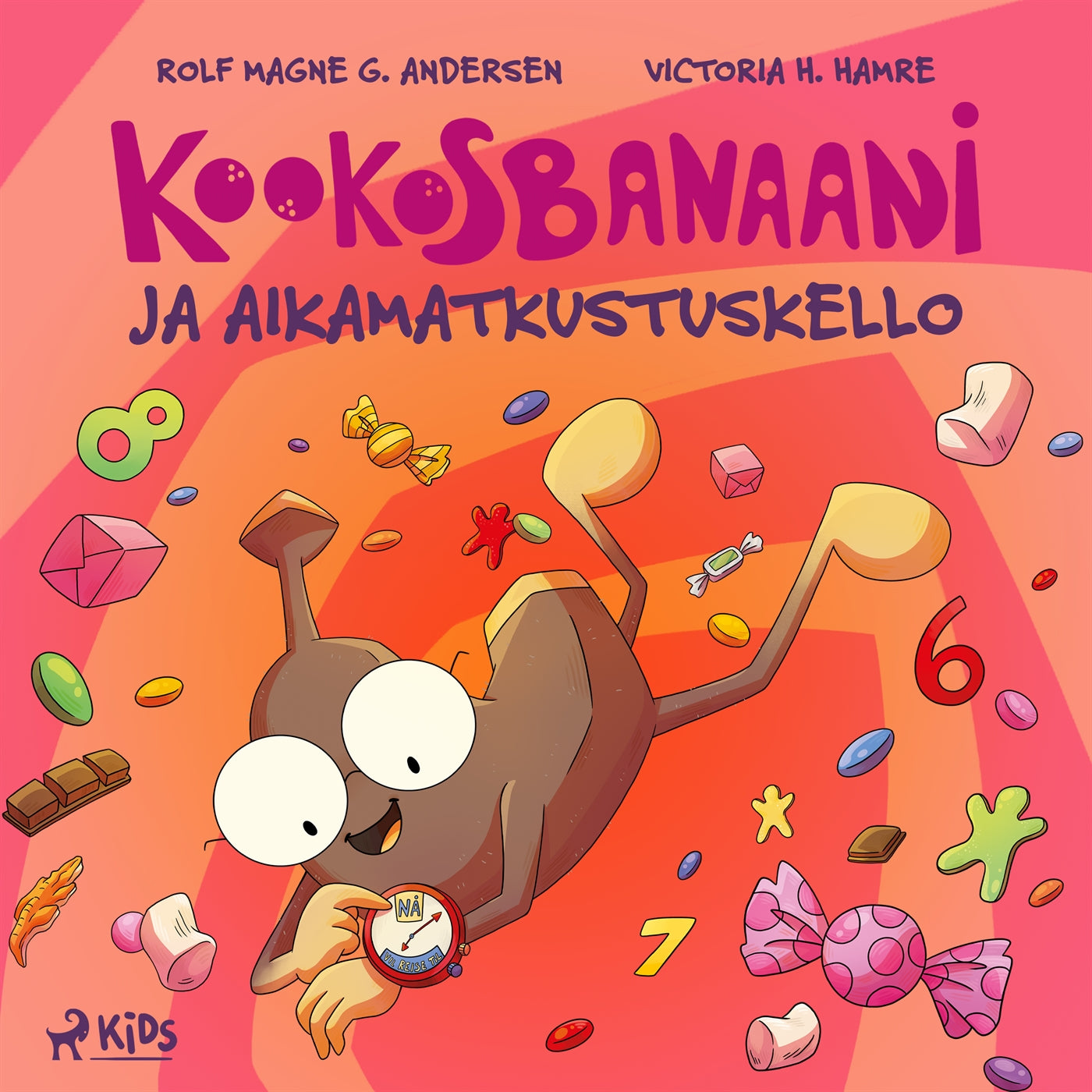 Kookosbanaani ja aikamatkustuskello – Ljudbok
