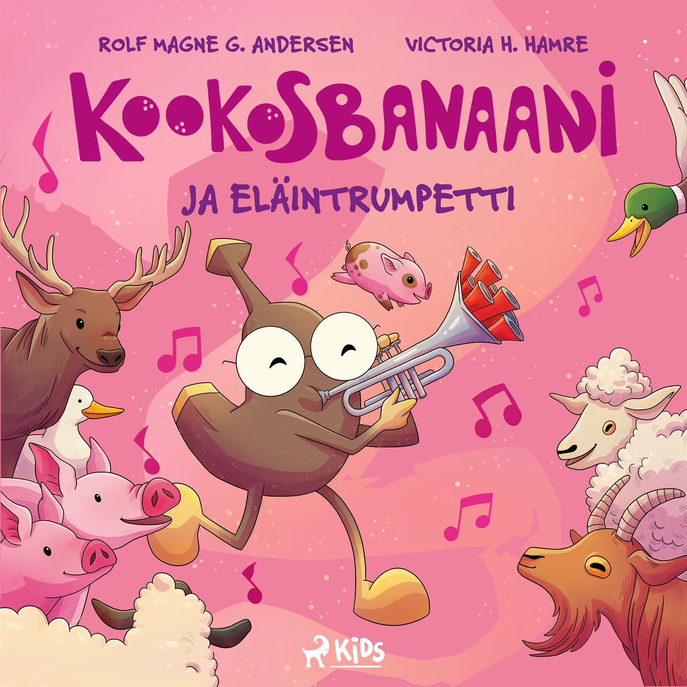 Kookosbanaani ja eläintrumpetti – Ljudbok