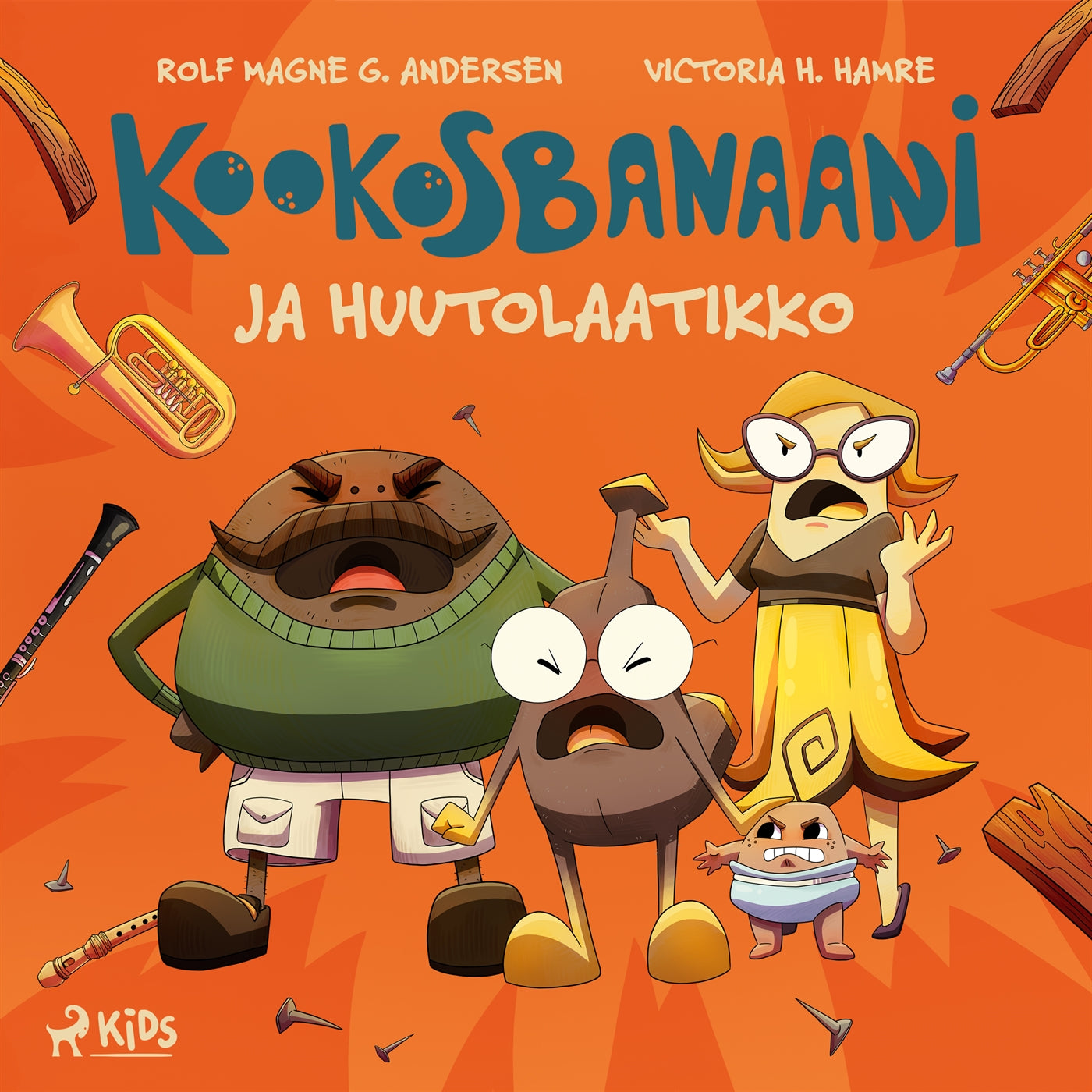 Kookosbanaani ja huutolaatikko – Ljudbok