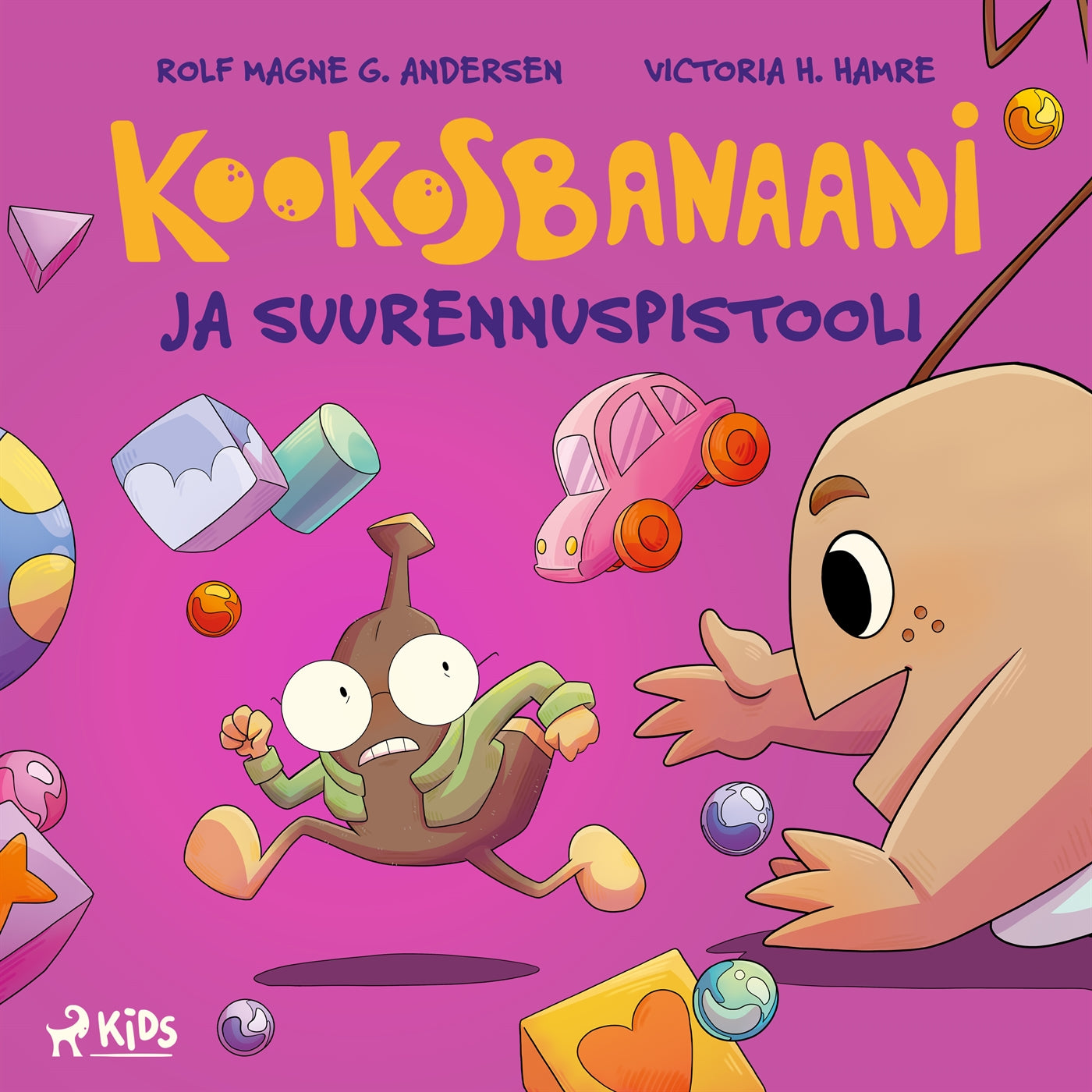 Kookosbanaani ja suurennuspistooli – Ljudbok