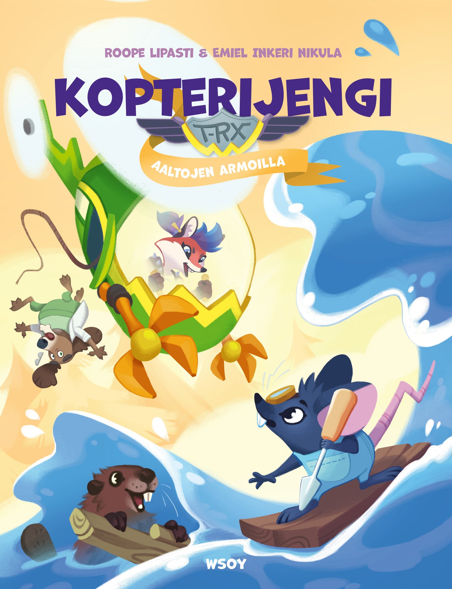 Kopterijengi T-RX 2: Aaltojen armoilla – E-bok