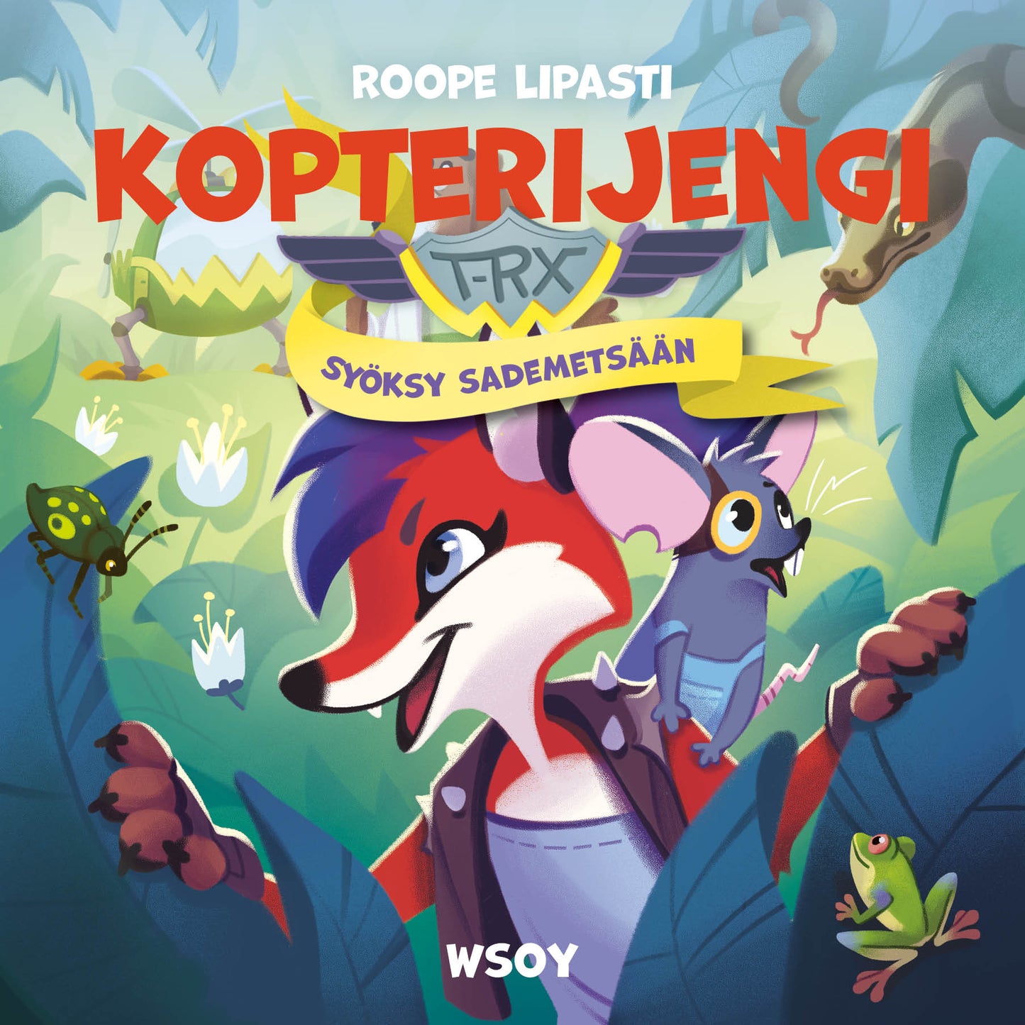 Kopterijengi T-RX 5: Syöksy sademetsään – Ljudbok
