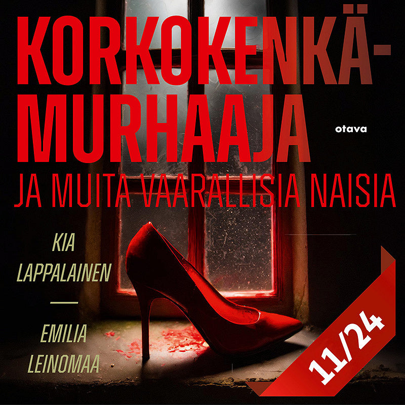 Korkokenkämurhaaja ja muita vaarallisia naisia 11 – Ljudbok