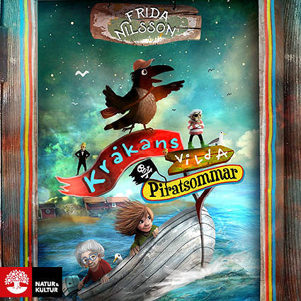 Kråkans vilda piratsommar – Ljudbok