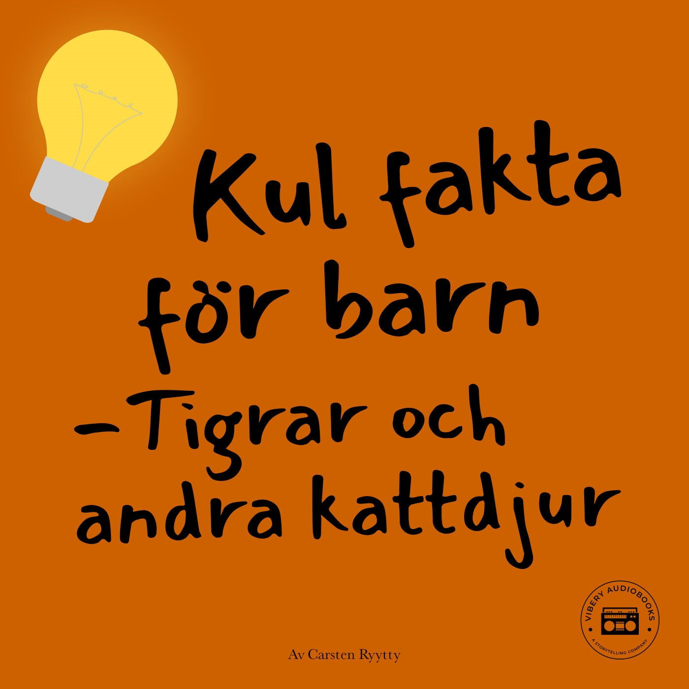 Kul fakta för barn: Tigrar och andra kattdjur – Ljudbok