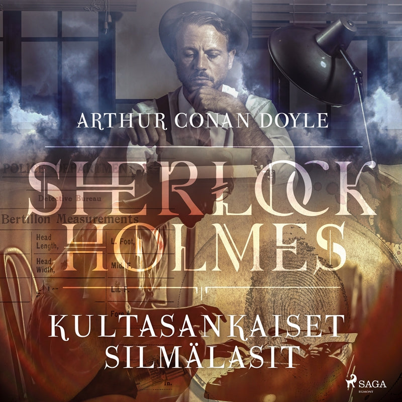 Kultasankaiset silmälasit – Ljudbok