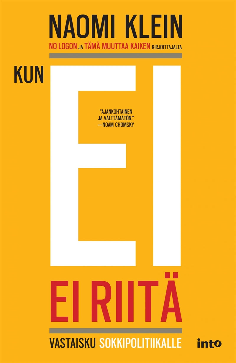 Kun ei ei riitä – E-bok