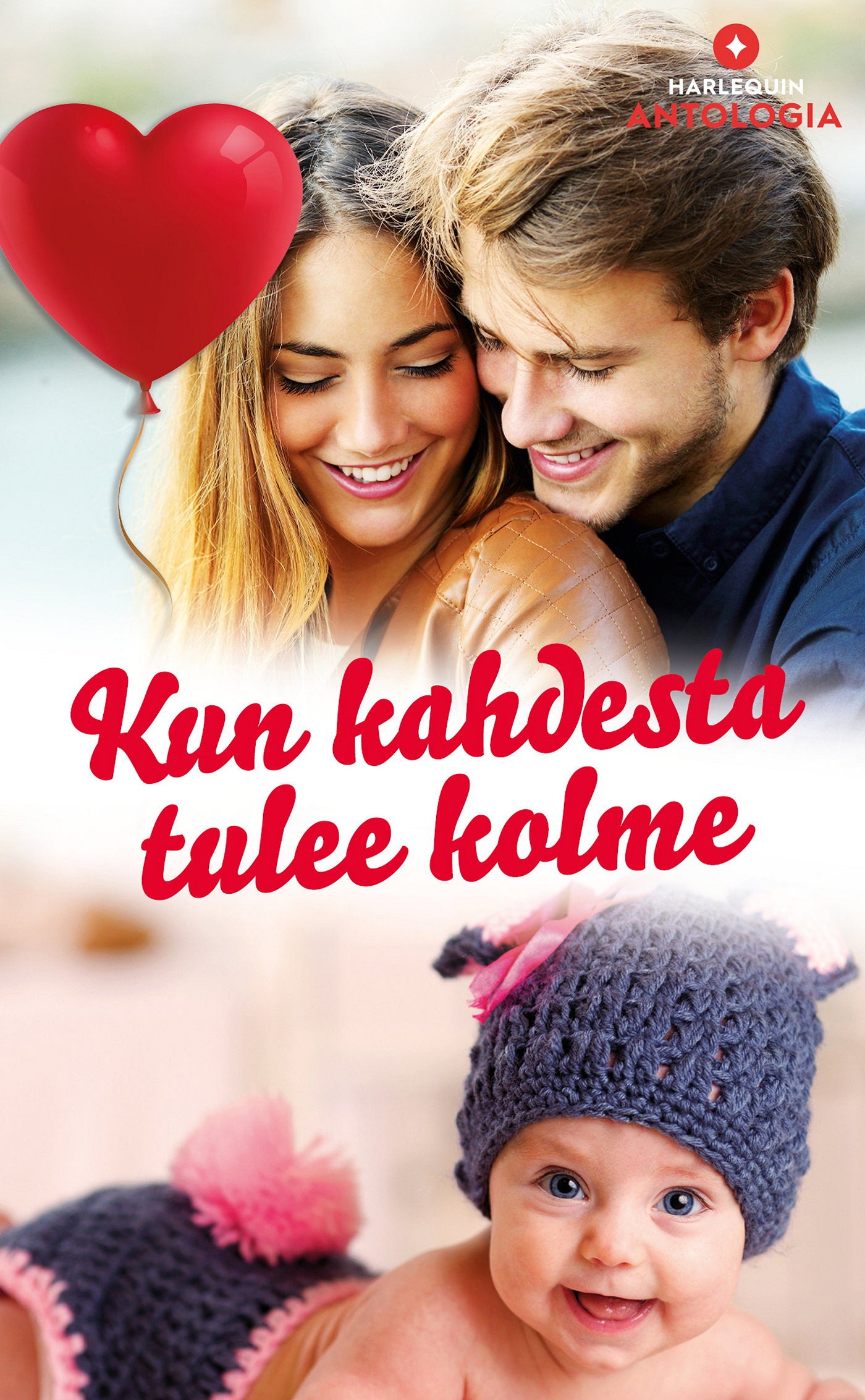 Kun kahdesta tulee kolme – E-bok