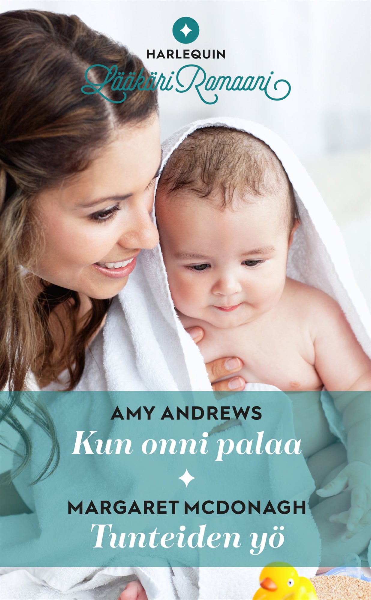 Kun onni palaa / Tunteiden yö – E-bok