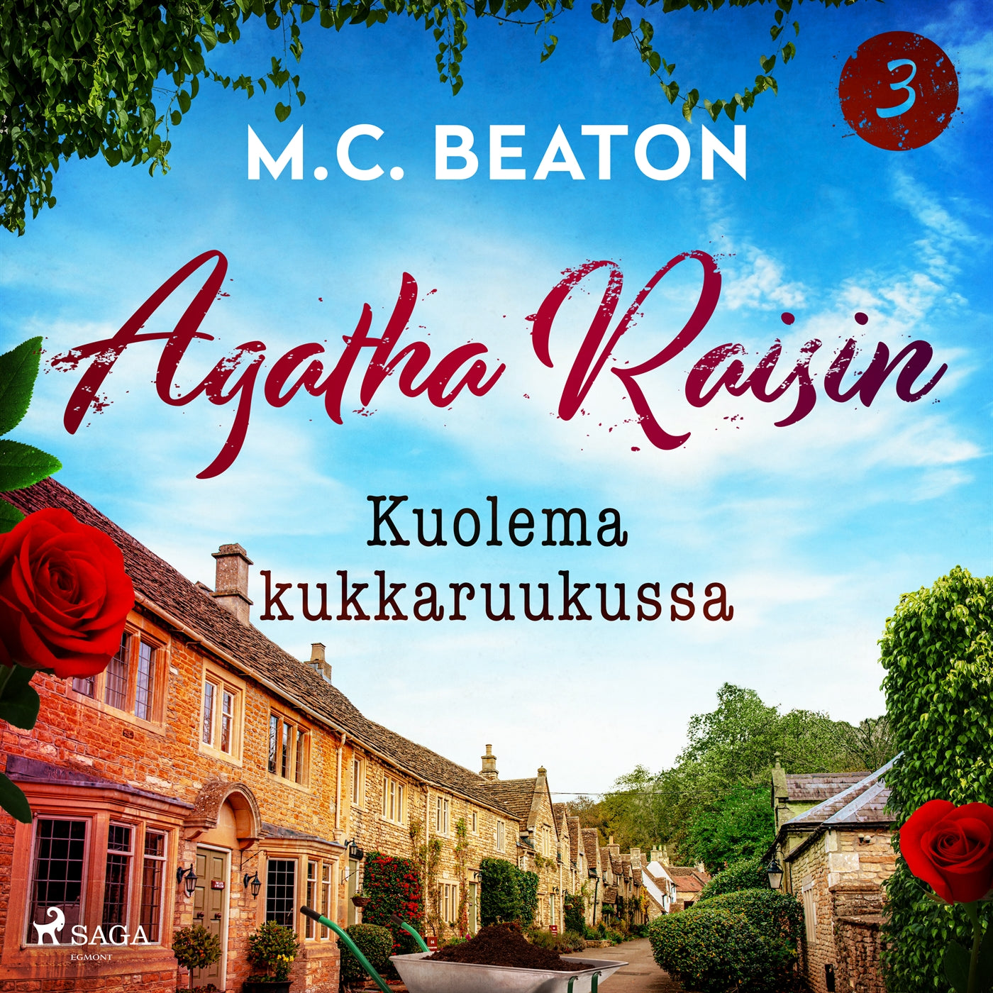 Kuolema kukkaruukussa – Ljudbok