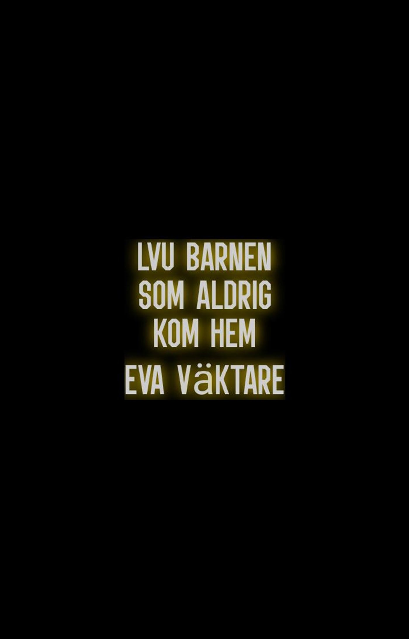 LVU barnen som aldrig kom hem – E-bok