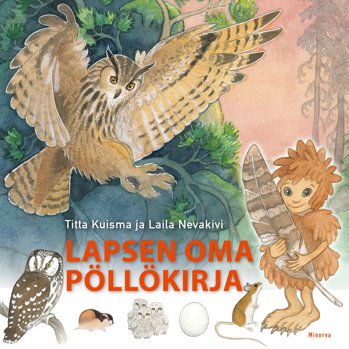 Lapsen oma pöllökirja – E-bok