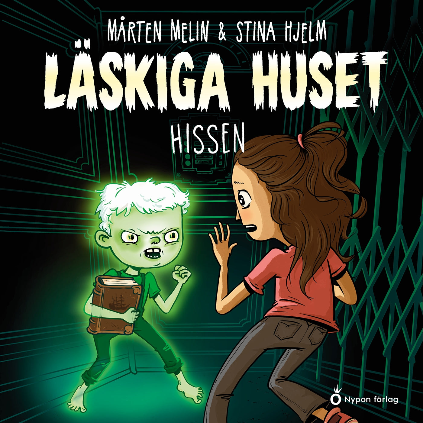 Läskiga huset - Hissen – Ljudbok