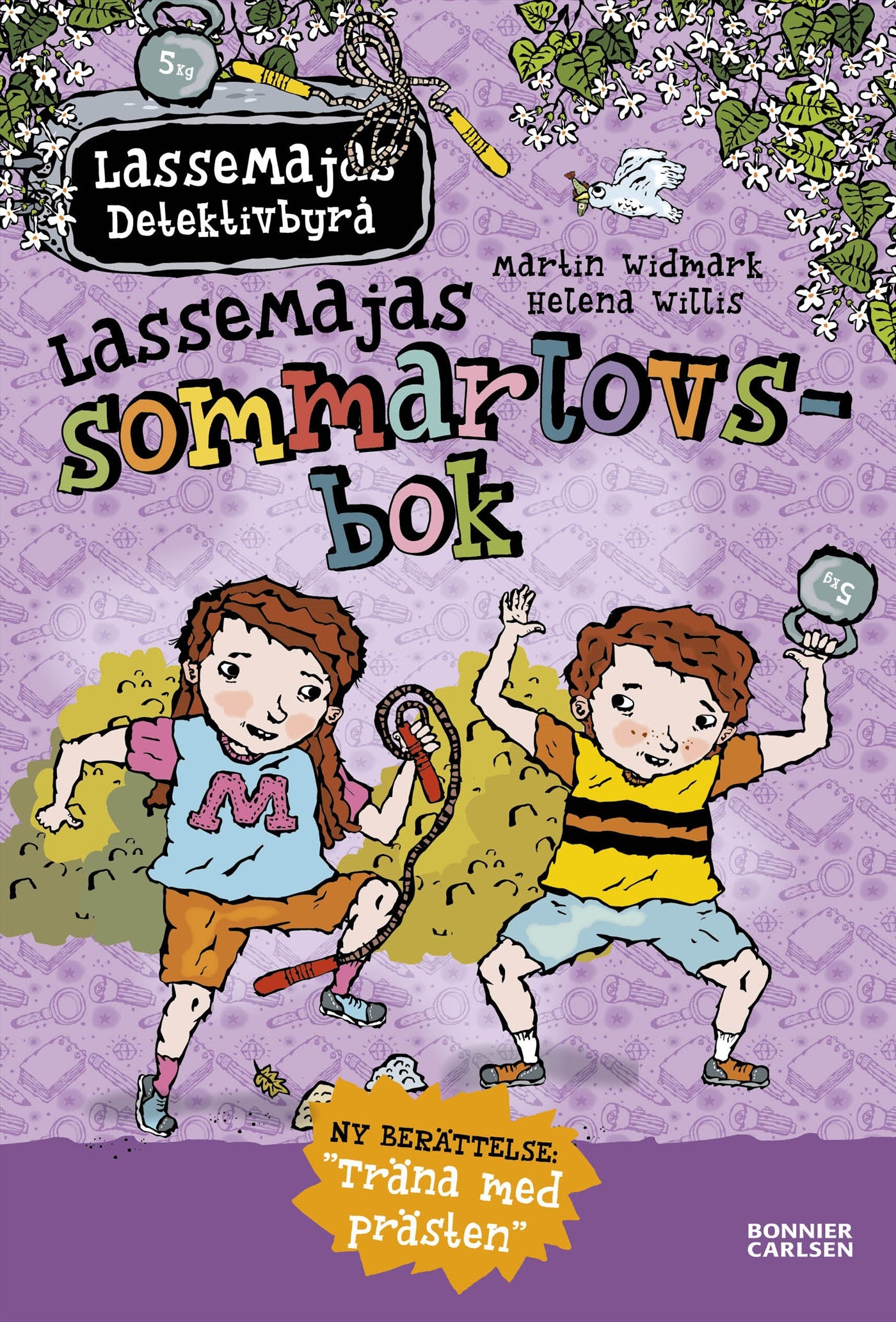 LasseMajas sommarlovsbok. Träna med Prästen – E-bok
