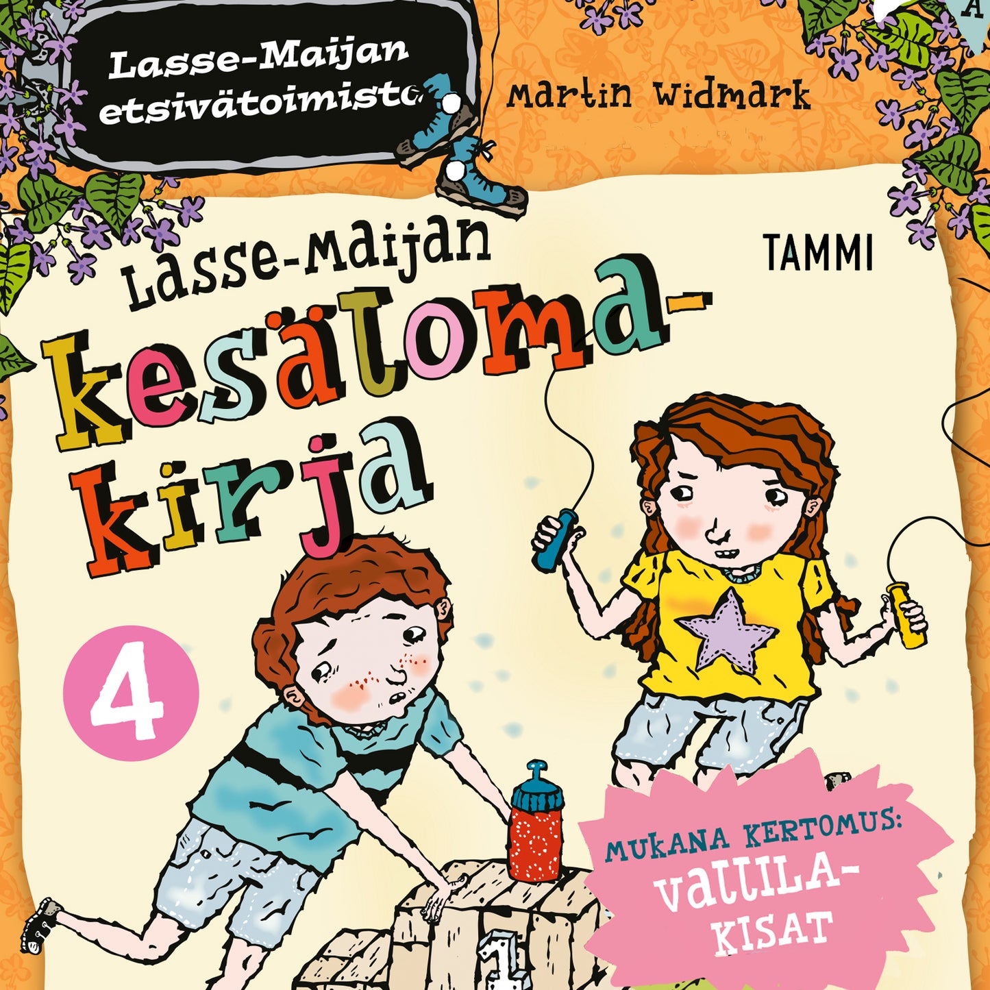 Lasse-Maijan kesälomakirja 4 – Ljudbok