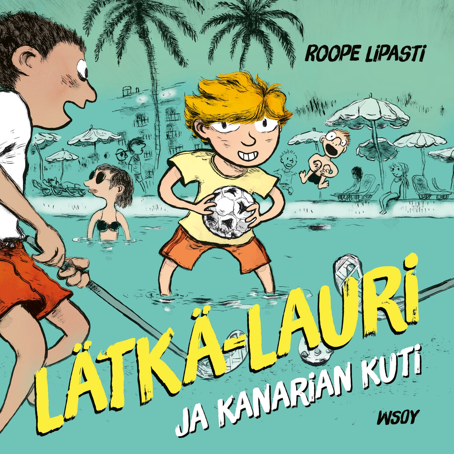 Lätkä-Lauri ja Kanarian kuti – Ljudbok