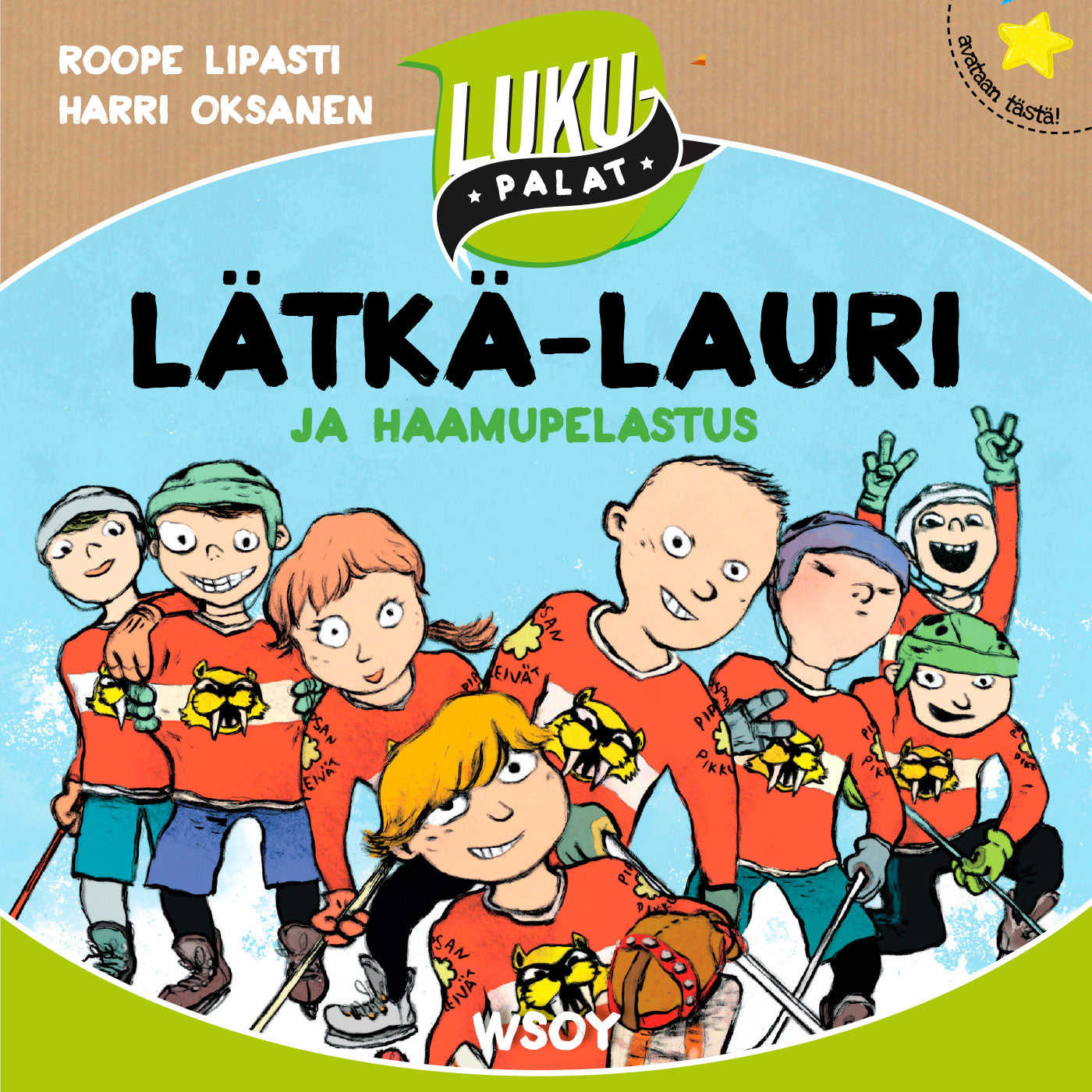 Lätkä-Lauri ja haamupelastus – Ljudbok