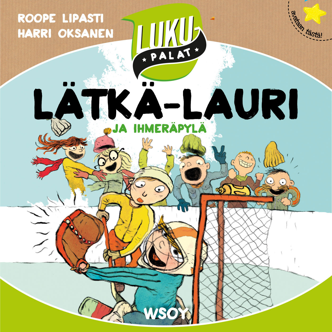 Lätkä-Lauri ja ihmeräpylä – Ljudbok
