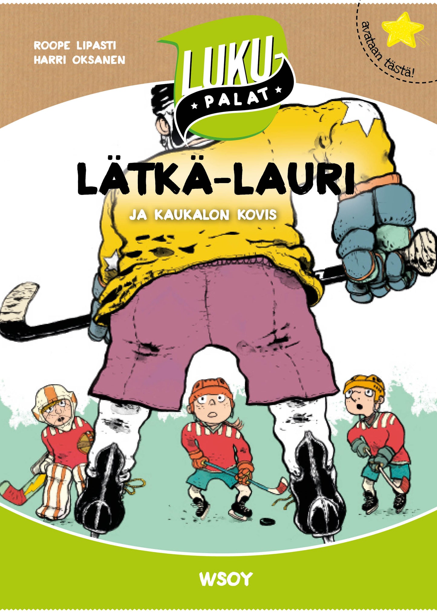 Lätkä-Lauri ja kaukalon kovis – E-bok
