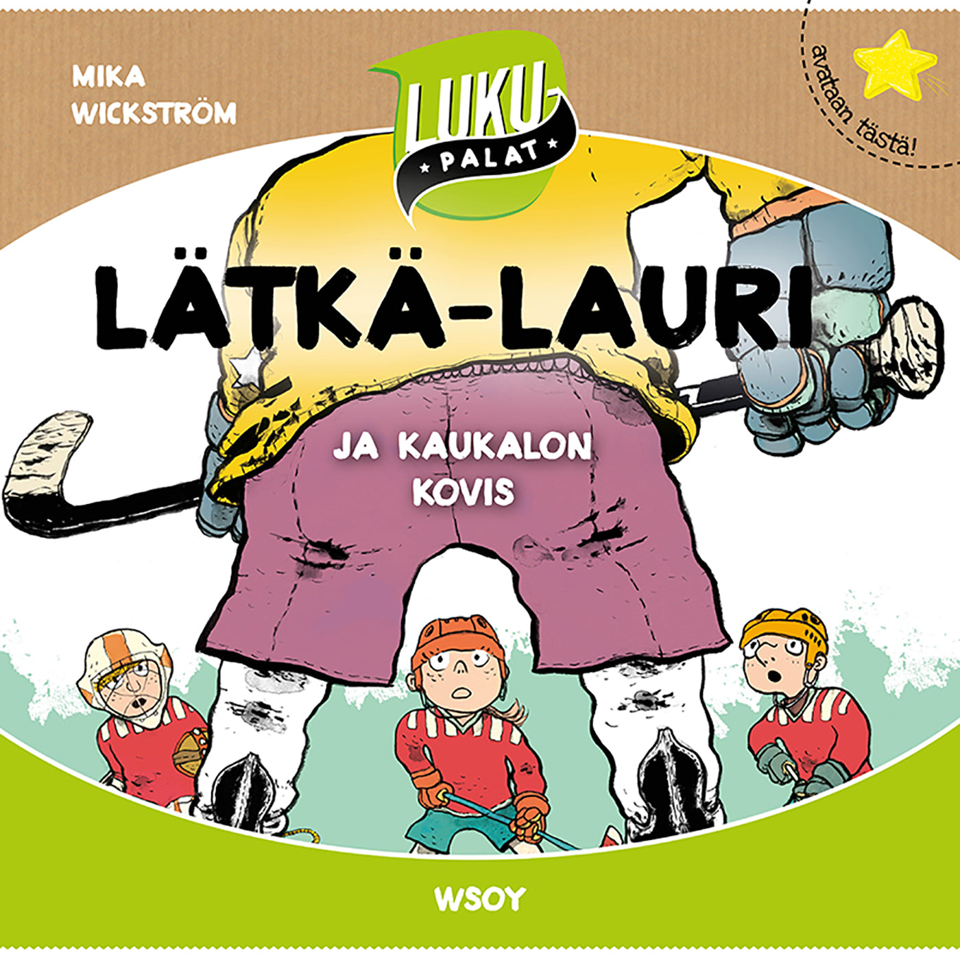Lätkä-Lauri ja kaukalon kovis – Ljudbok