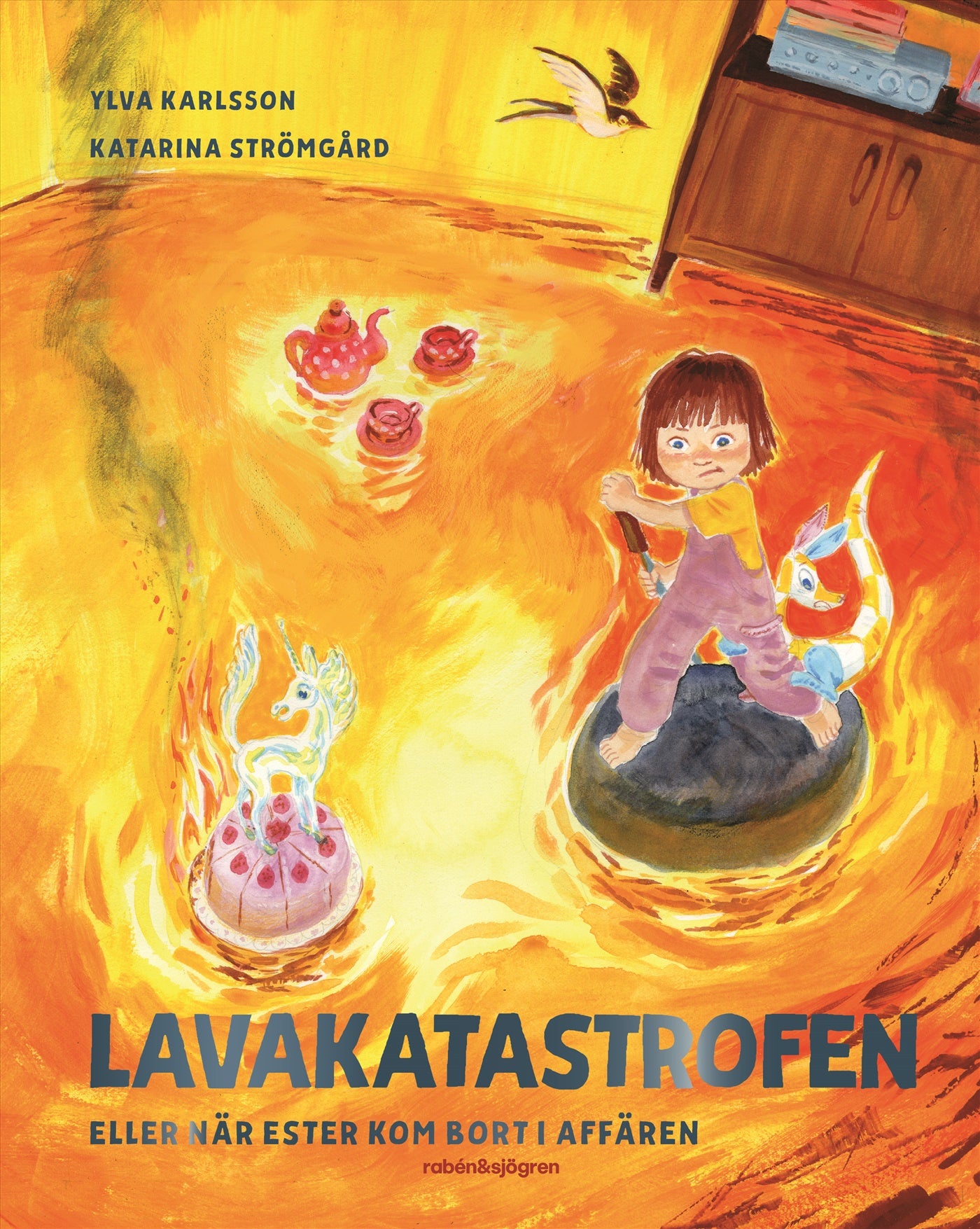 Lavakatastrofen eller när Ester var ensam hemma – E-bok