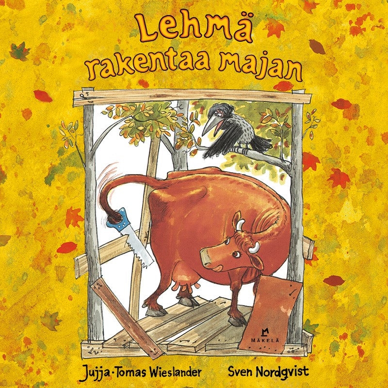 Lehmä rakentaa majan – Ljudbok