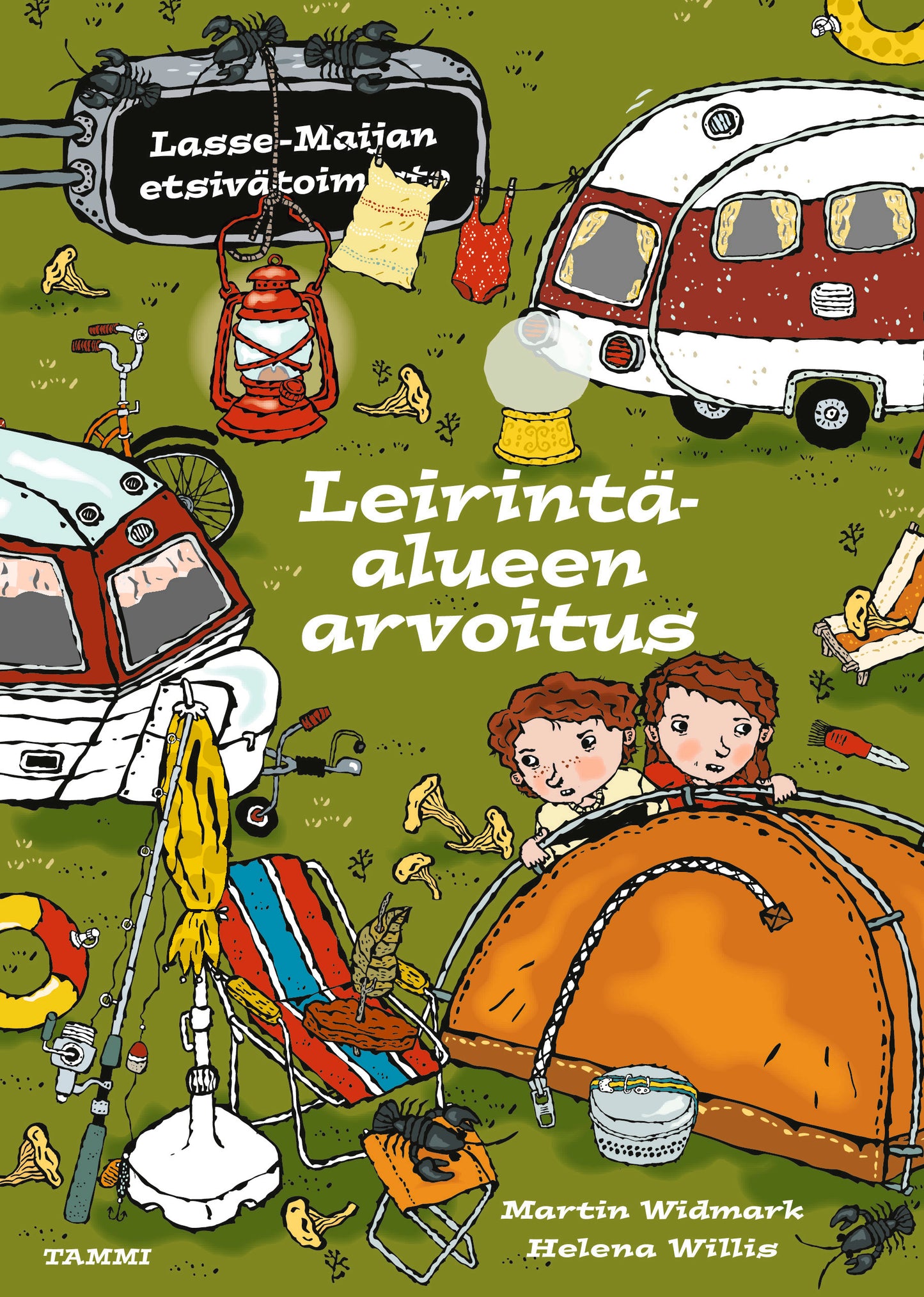 Leirintäalueen arvoitus. Lasse-Maijan etsivätoimisto – E-bok