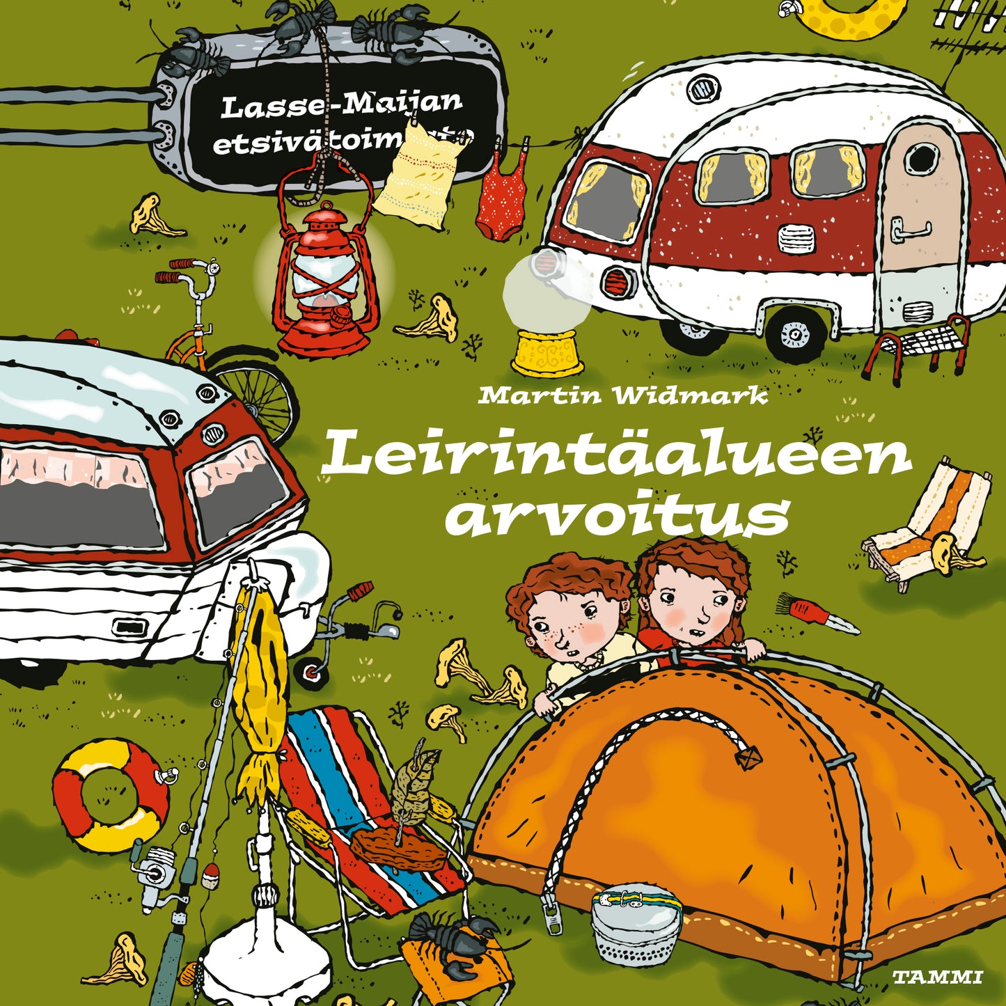 Leirintäalueen arvoitus. Lasse-Maijan etsivätoimisto – Ljudbok
