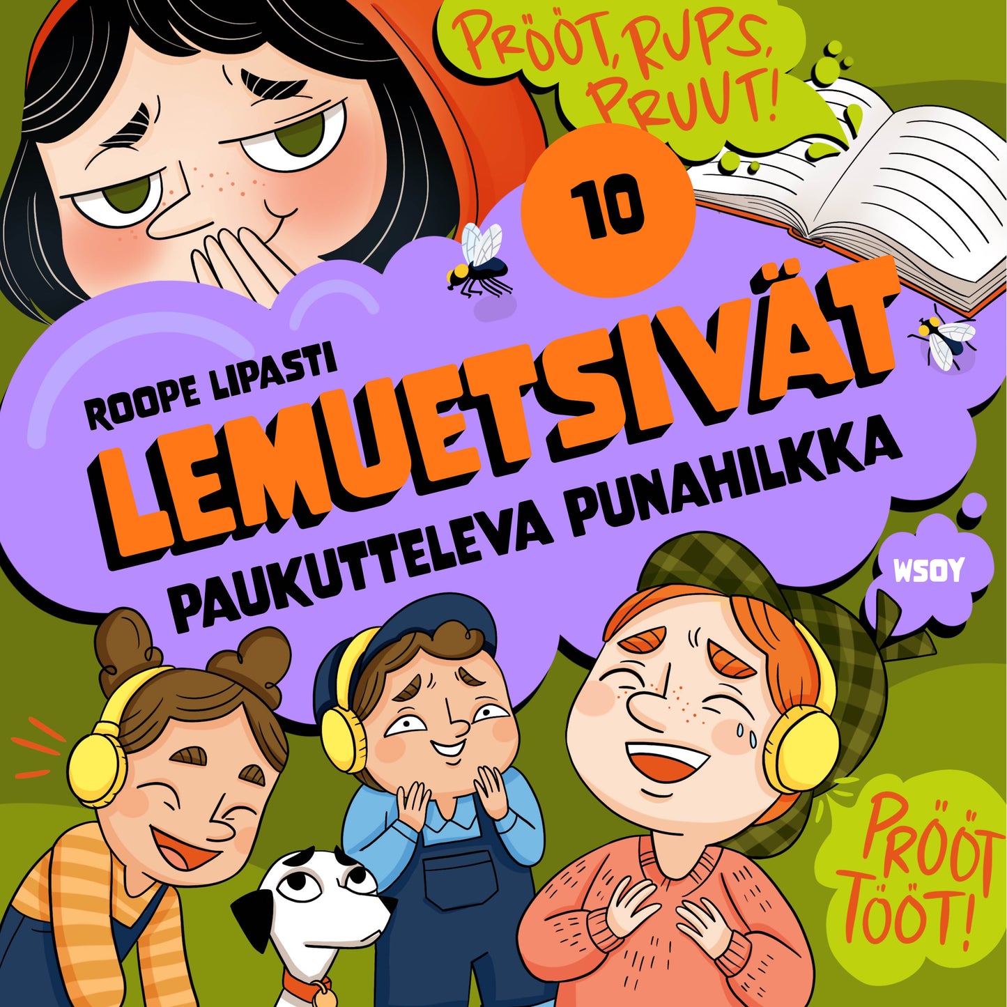 Lemuetsivät 10: Paukutteleva Punahilkka – Ljudbok