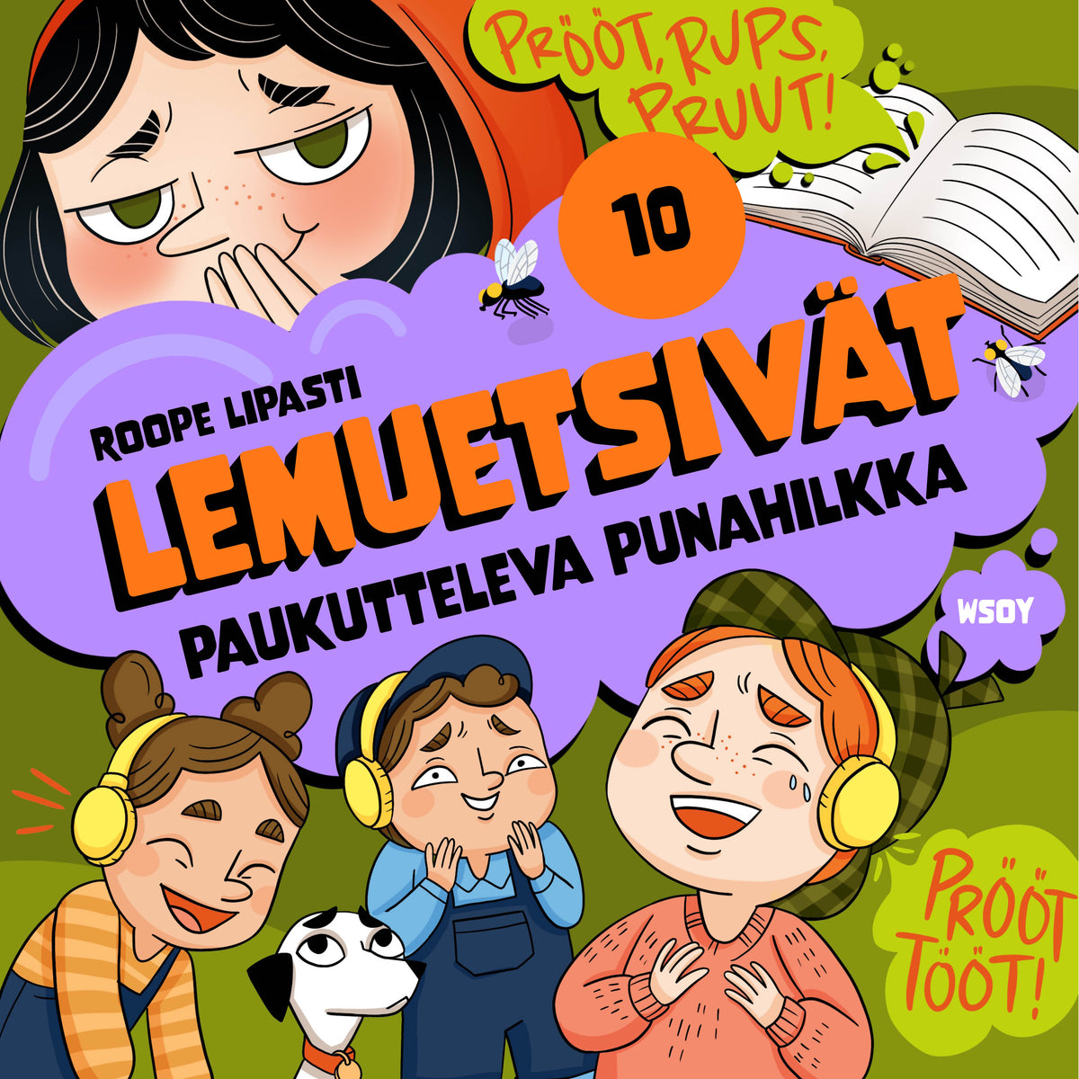 Lemuetsivät 10: Paukutteleva Punahilkka – Ljudbok