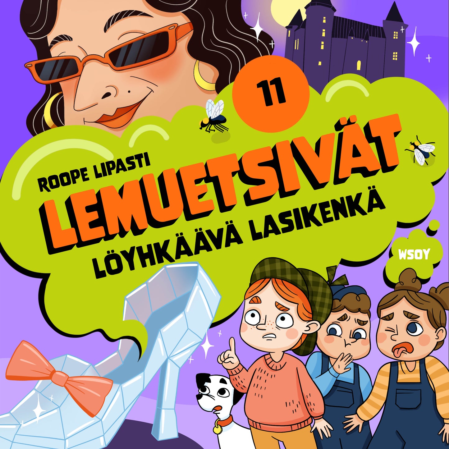 Lemuetsivät 11: Löyhkäävä lasikenkä – Ljudbok
