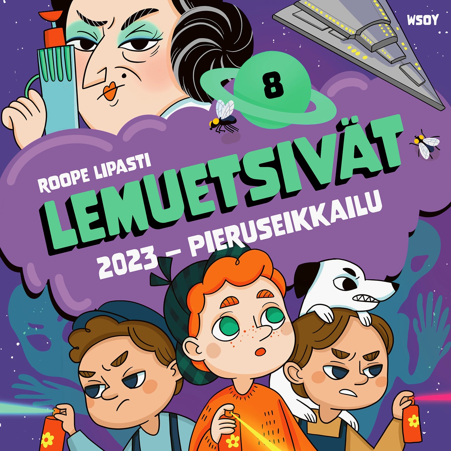 Lemuetsivät 8: 2023 – Pieruseikkailu – Ljudbok