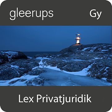 Lex Privatjuridik, digitalt läromedel, lärare, 12 mån (OBS! Endast för lärare)