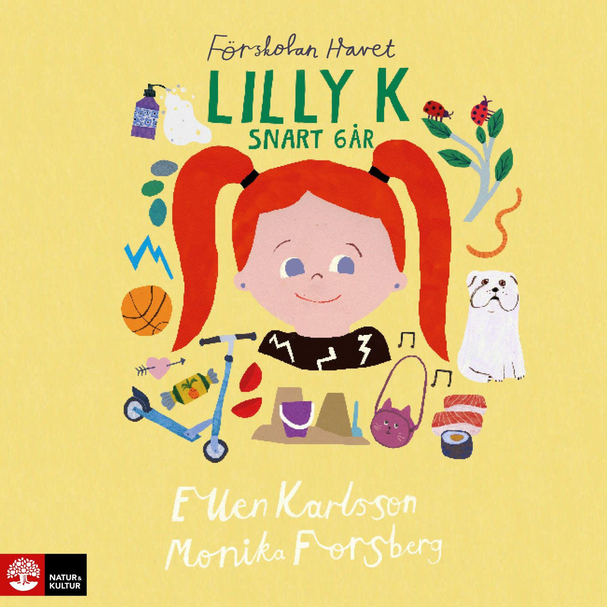 Lilly K snart 6 år – Ljudbok