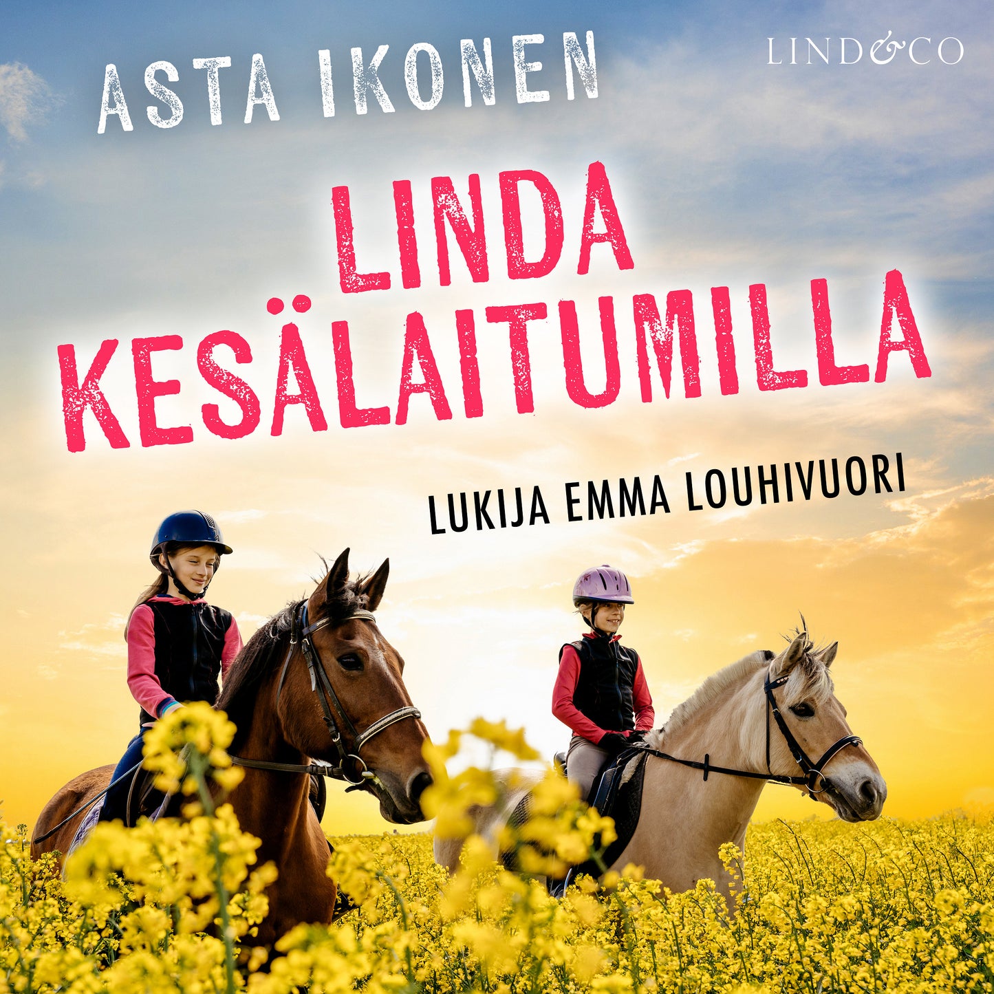 Linda kesälaitumilla – Ljudbok