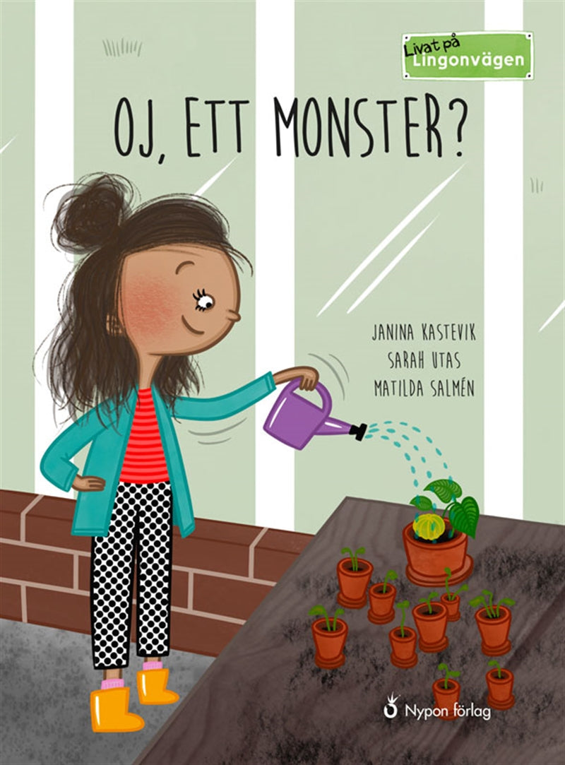 Livat på Lingonvägen. Oj, ett monster? – Ljudbok