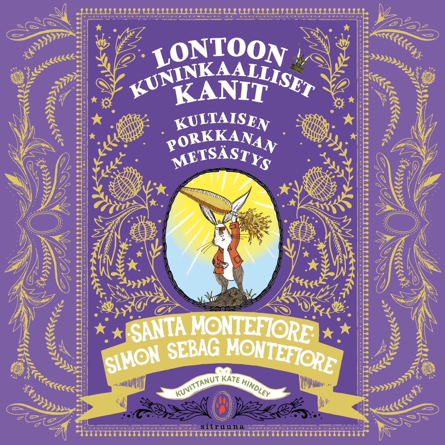 Lontoon kuninkaalliset kanit - Kultaisen porkkanan metsästys – Ljudbok