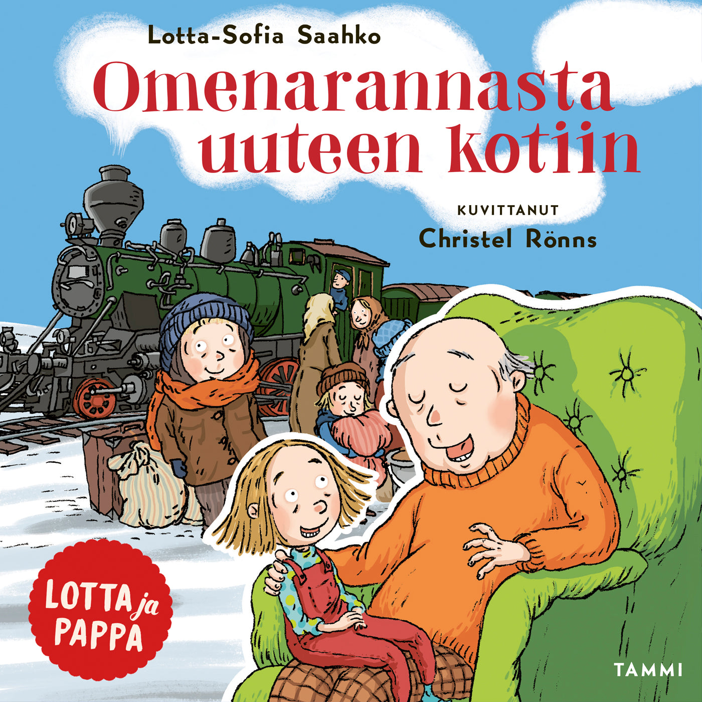 Lotta ja pappa. Omenarannasta uuteen kotiin – Ljudbok