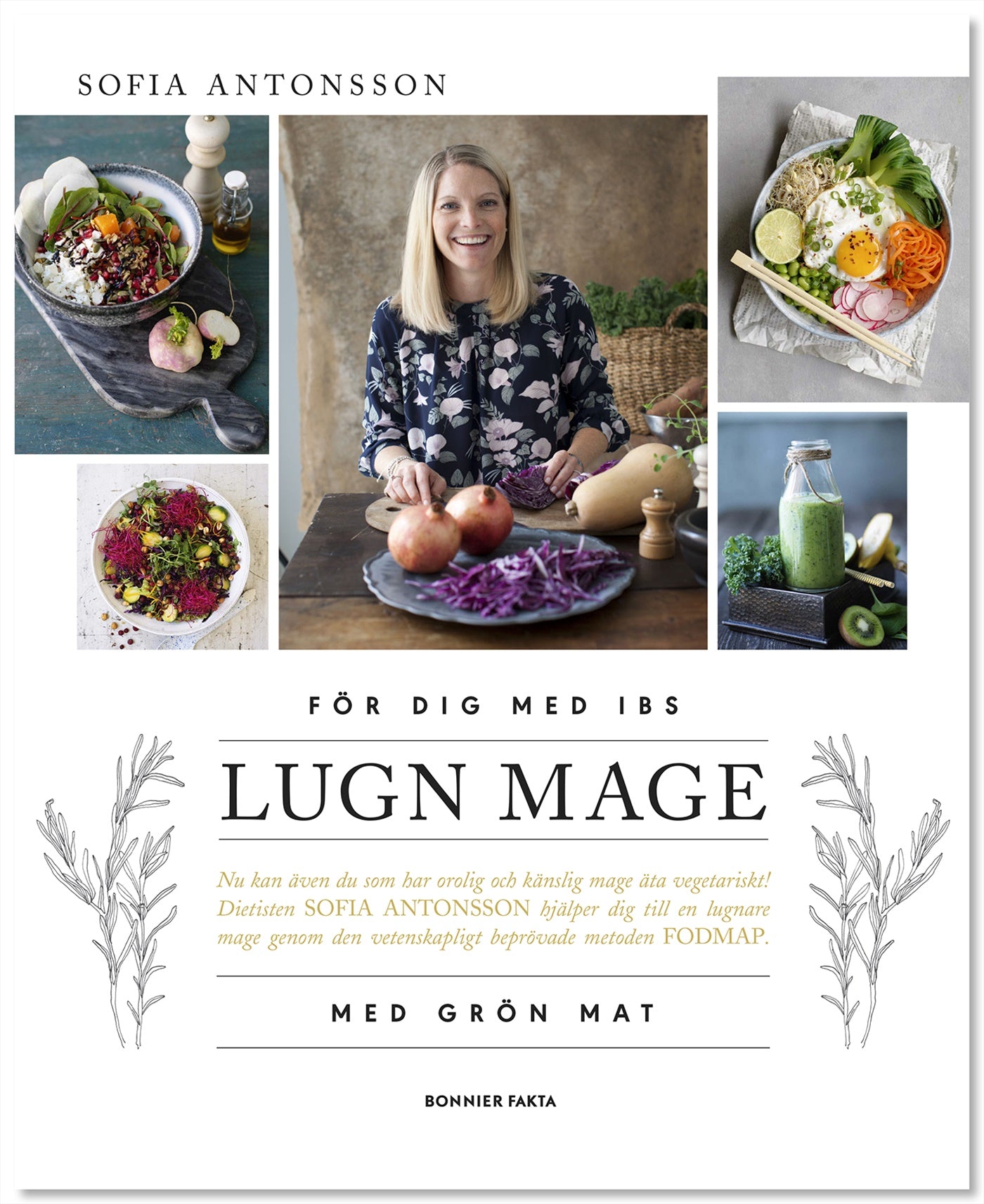 Lugn mage med grön mat : för dig med IBS – E-bok